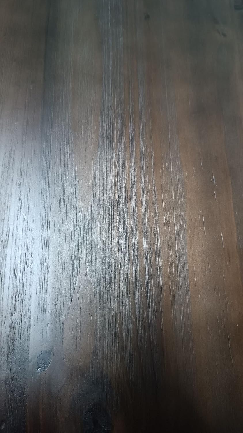 ROGMARS Industrial Pipe Wall Shelves with Real Wood Plank 36 Inches