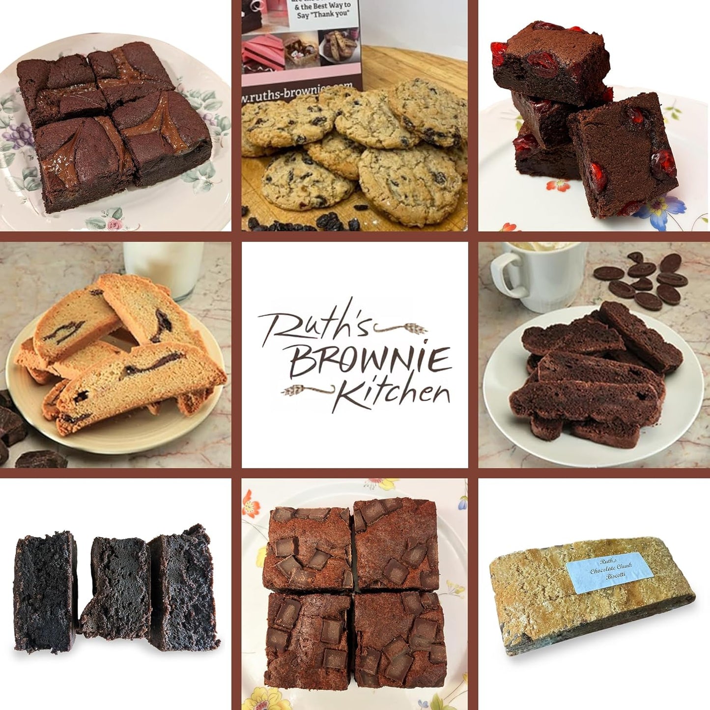 Ruth’s Caramel Swirl Cake Style Brownies 2 Dozen – Gourmet Baked Treats | Delicious Gift with The Finest Ingredients | Guaranteed to Arrive Fresh