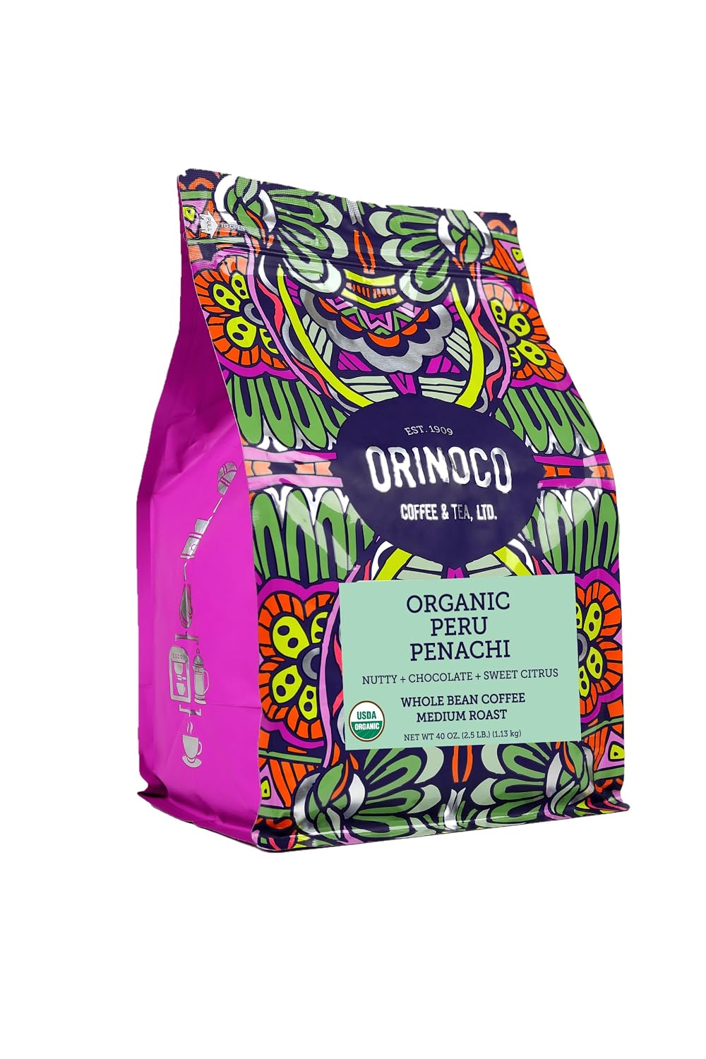 Orinoco Organic Peru 2.5lb bag
