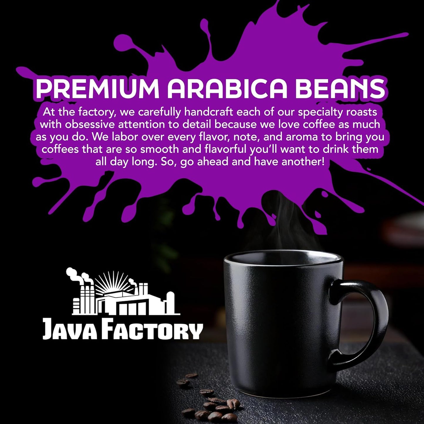 Java Factory Coffee Pods Vanilla Cream and Cinnamon Flavored Coffee for Keurig K Cup Brewers, Cappuccino, 40 Count