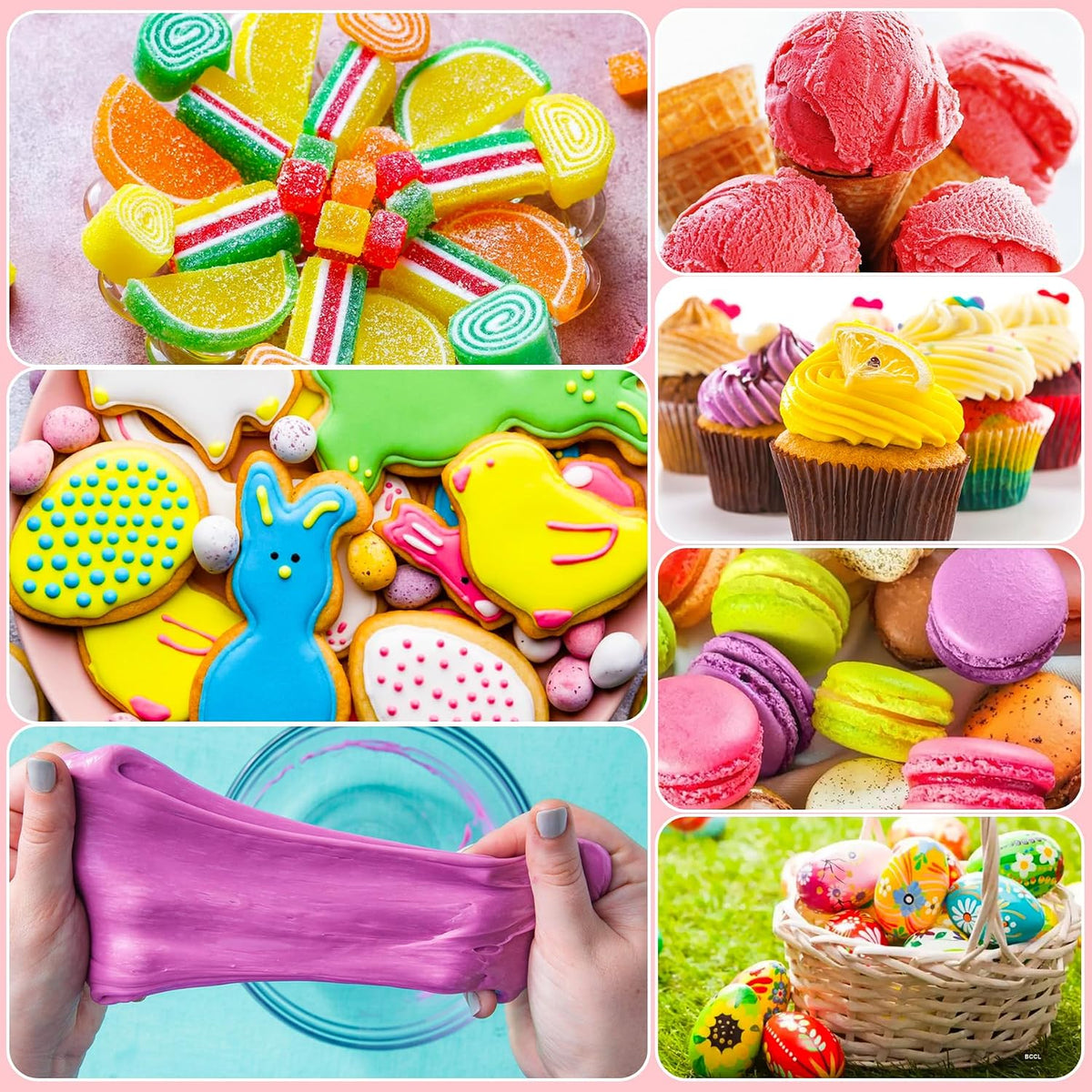 Gel Food Coloring - 22 Vivid Colors Gel Food Coloring Set for Baking, Cake Decorating, Cookie, Fondant, Macaron - Tasteless Concentrated Edible Food Color Dye for Icing, Drinks, Crafts - 6ml Bottles