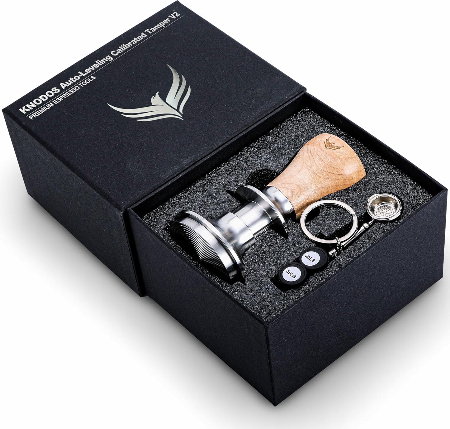 Spring Loaded 54mm Espresso Tamper for Breville