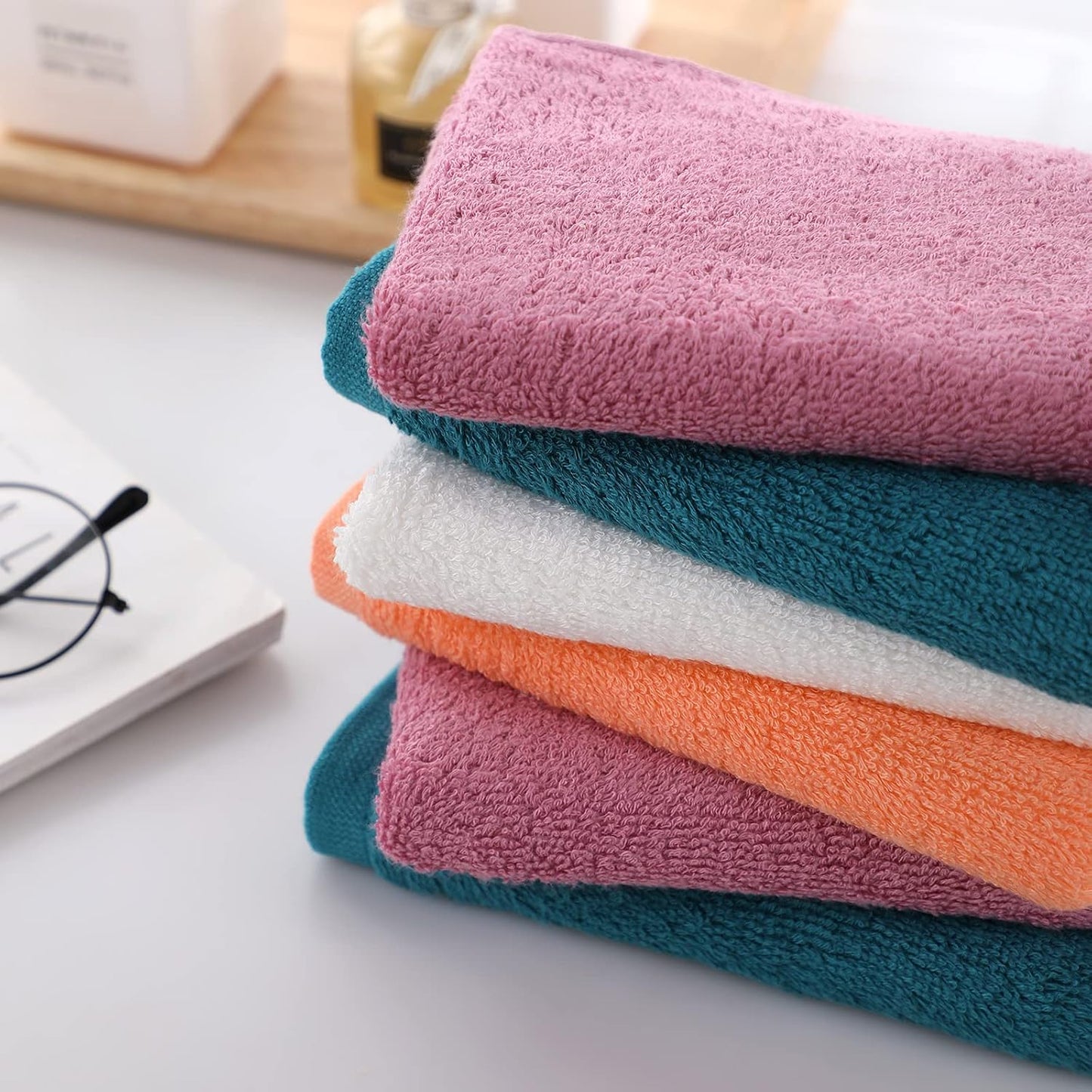 Dish Wash Cloths 6 Pack,Reusable Cleaning Cloth,14''x10'',Multi-Color