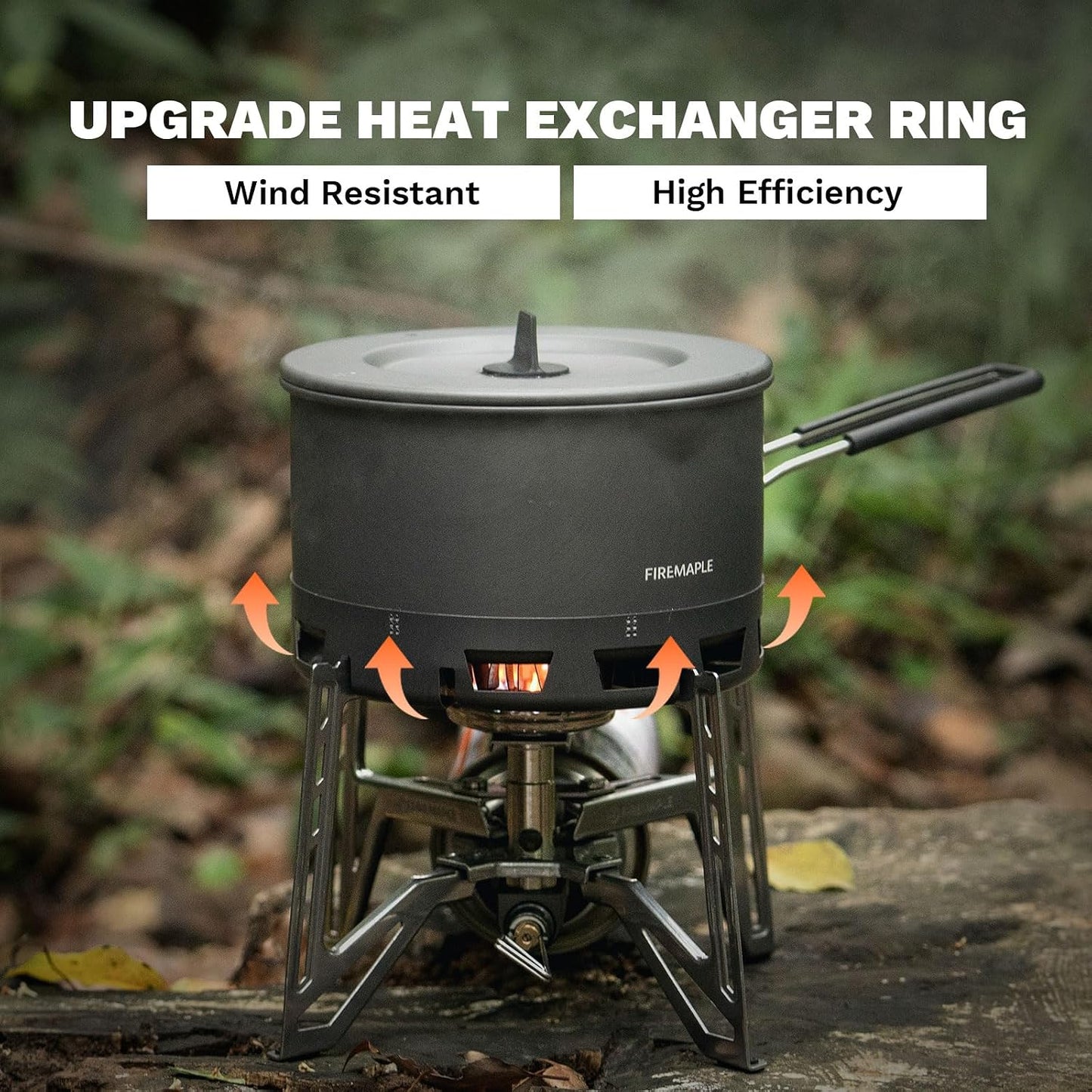 Fire-Maple Petrel Ultralight Camping Pot, Foldable Handle, 800ml