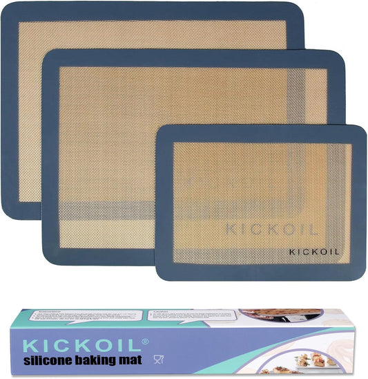 Silicone Baking Mats Set of 3