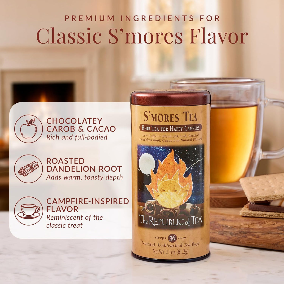 The Republic of Tea S’mores Herbal Tea