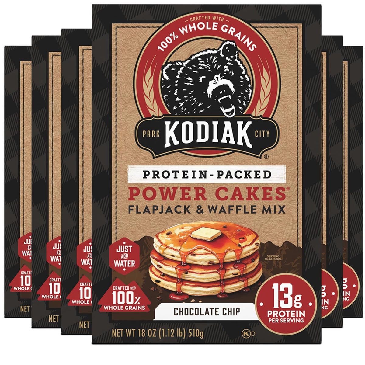 Kodiak Power Cakes Chocolate Chip Pancake & Waffle Mix
