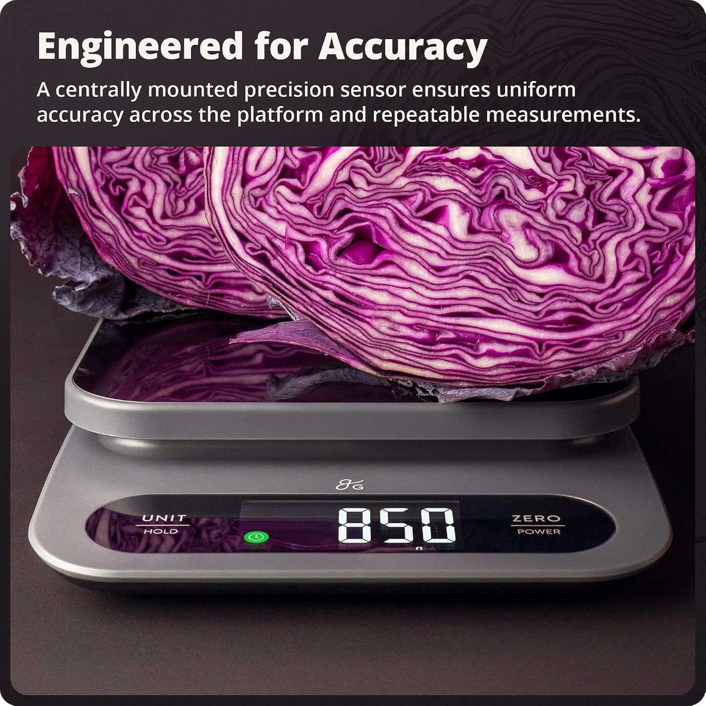 Greater Goods Digital Food Scale for Kitchen &amp; Baking, 22lb High Capacity