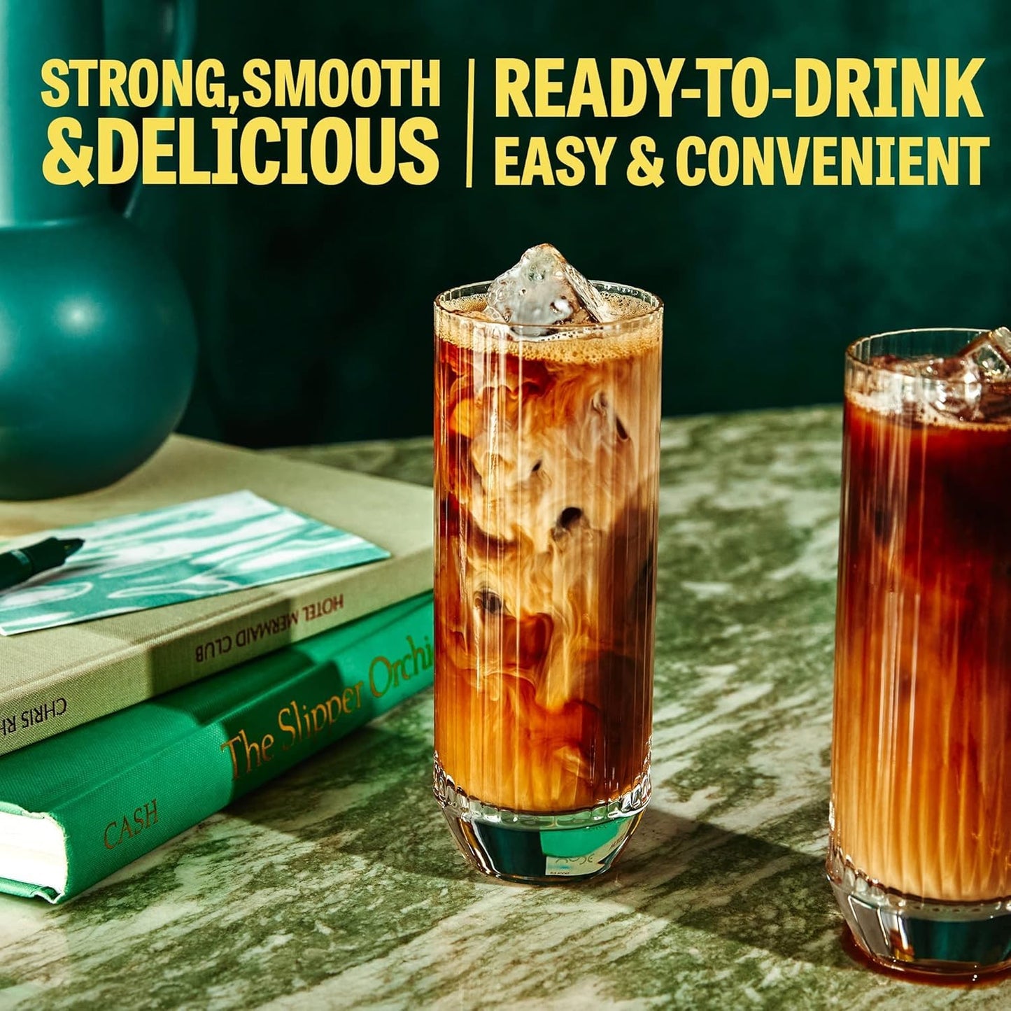 Wandering Bear Espresso Roast Organic Cold Brew Coffee, 32 fl oz, 3 pack - Extra Strong, Bold, Smooth, Unsweetened, Shelf-Stable, Ready to Drink, 100% Organic, Iced Cold Brewed Coffee Drinks