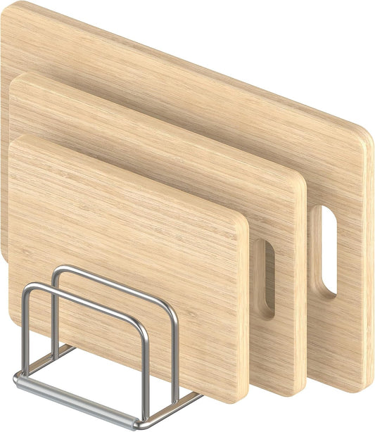 KORRTFID Cutting Board Organizer Stand Holder