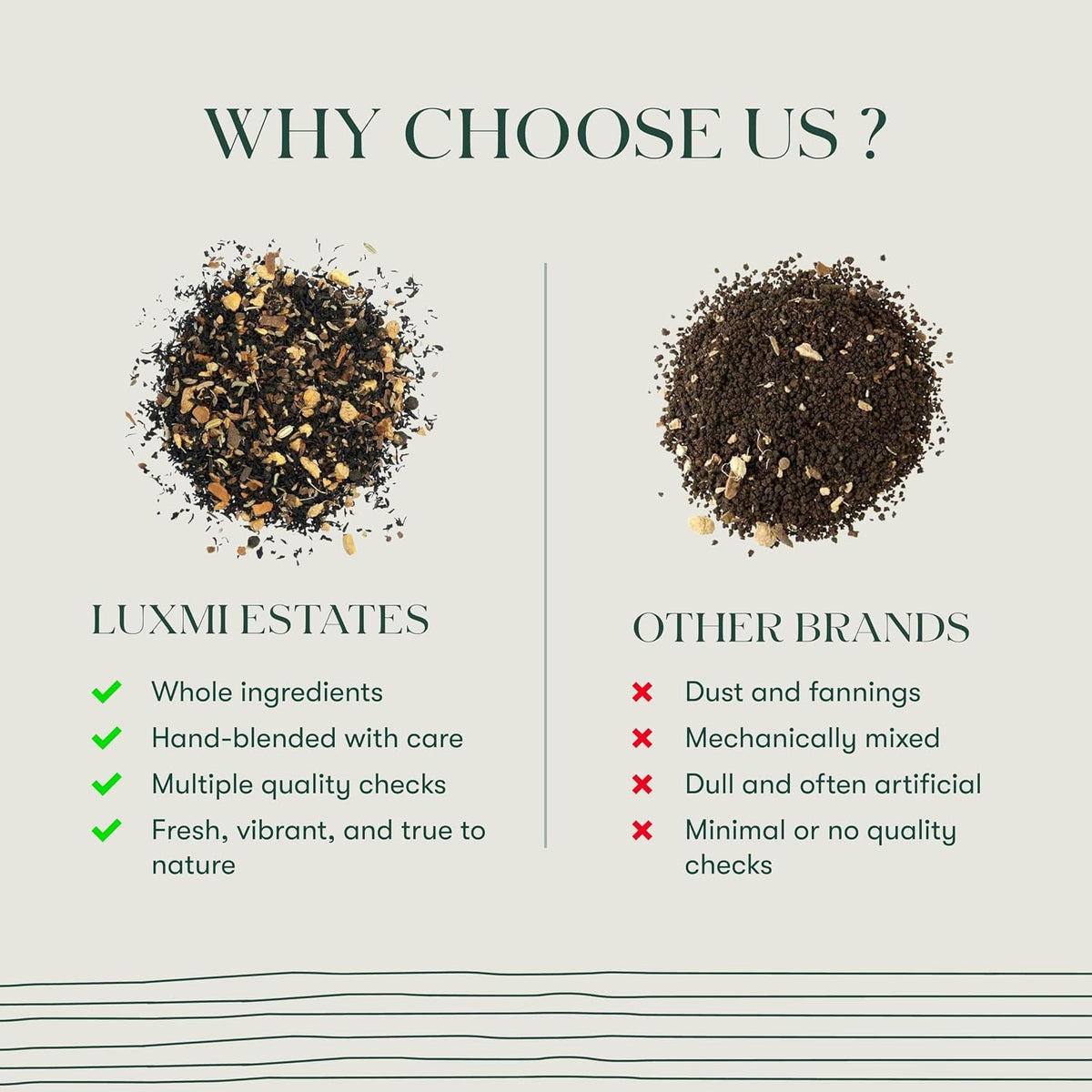 Luxmi Estates Chai Adda-Bari 25 Tea Bags (50g) Pack | Masala Chai | Certified Organic Black Tea