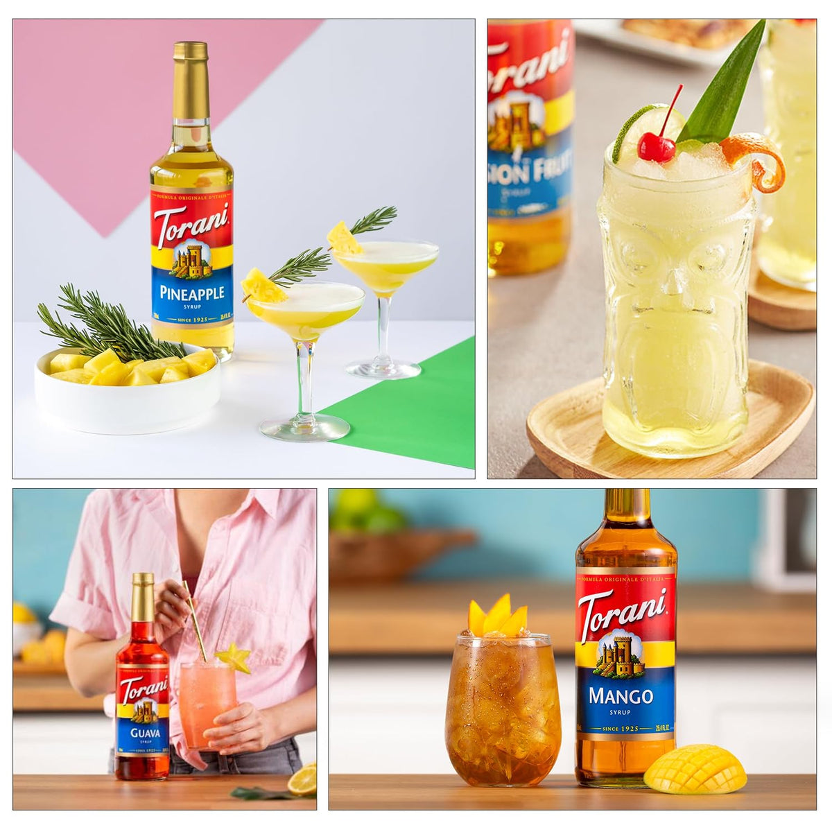 Torani Tropical Paradise Syrup Variety