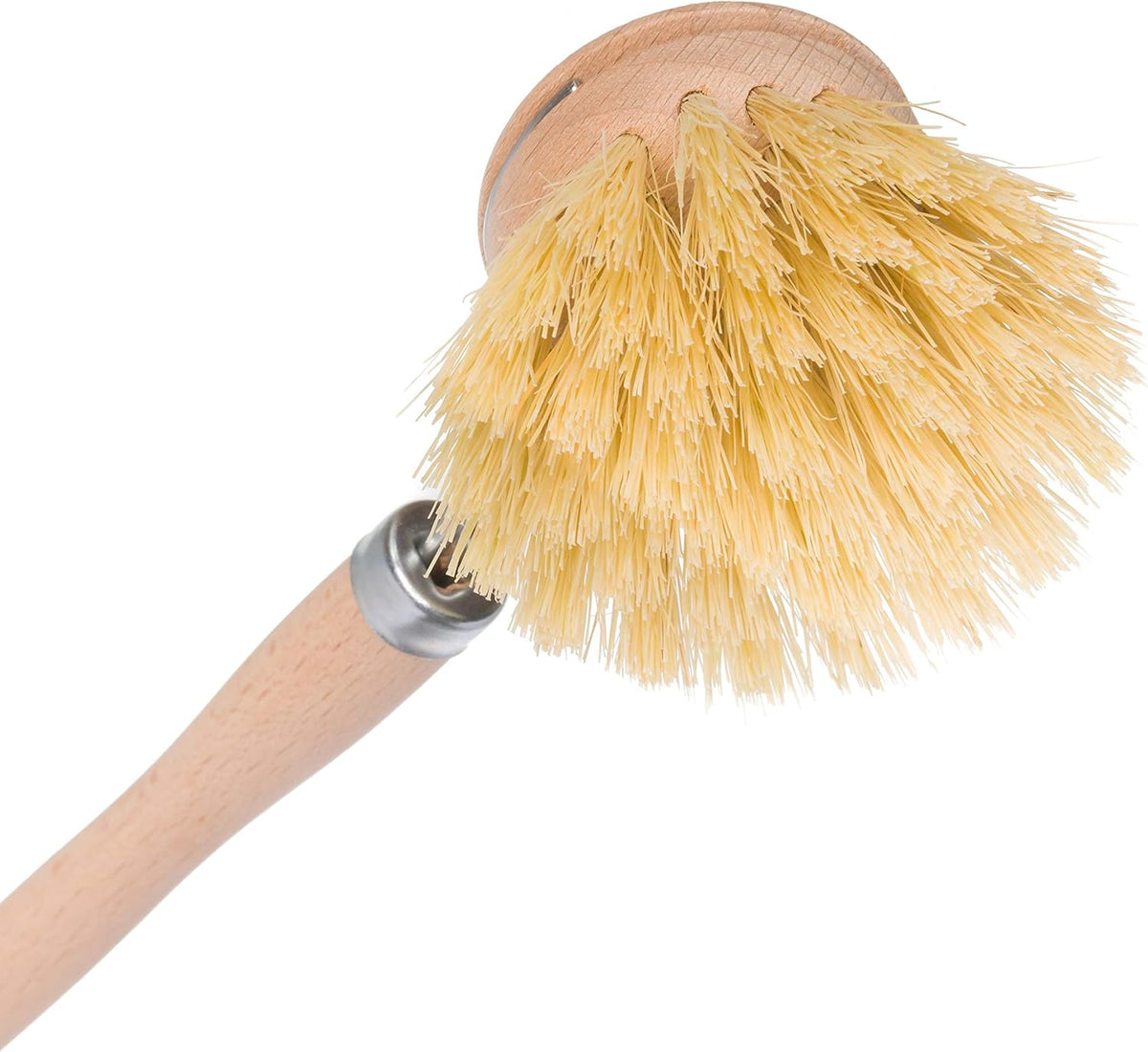 Redecker Dish Brushes, Tampico Fiber, 1.5 Inch Round, Set of 2