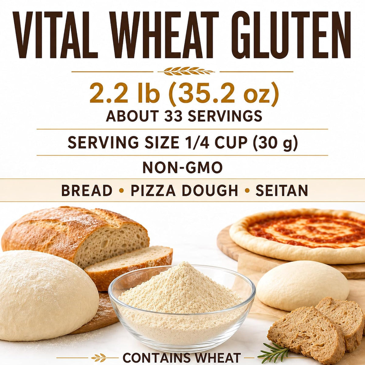 Arizona Kitchen Supply High-Protein Vital Wheat Gluten