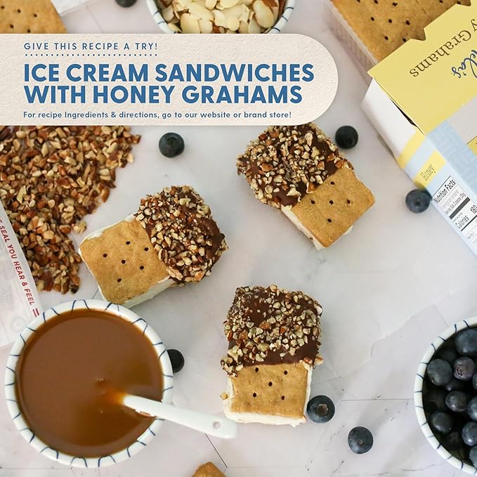 Pamela's Traditional Honey Grahams, Gluten Free, 7.5 Ounces (Pack Of 6)