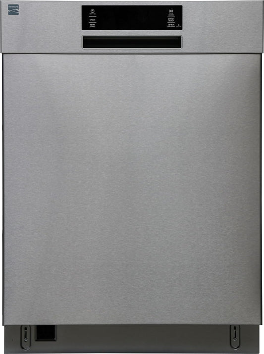 Kenmore 24" Built-in Stainless Steel Tub Dishwasher EasyFlex 3rd, SmartWash, UltraWash Plus, TurboDry, and Adjustable Rack,