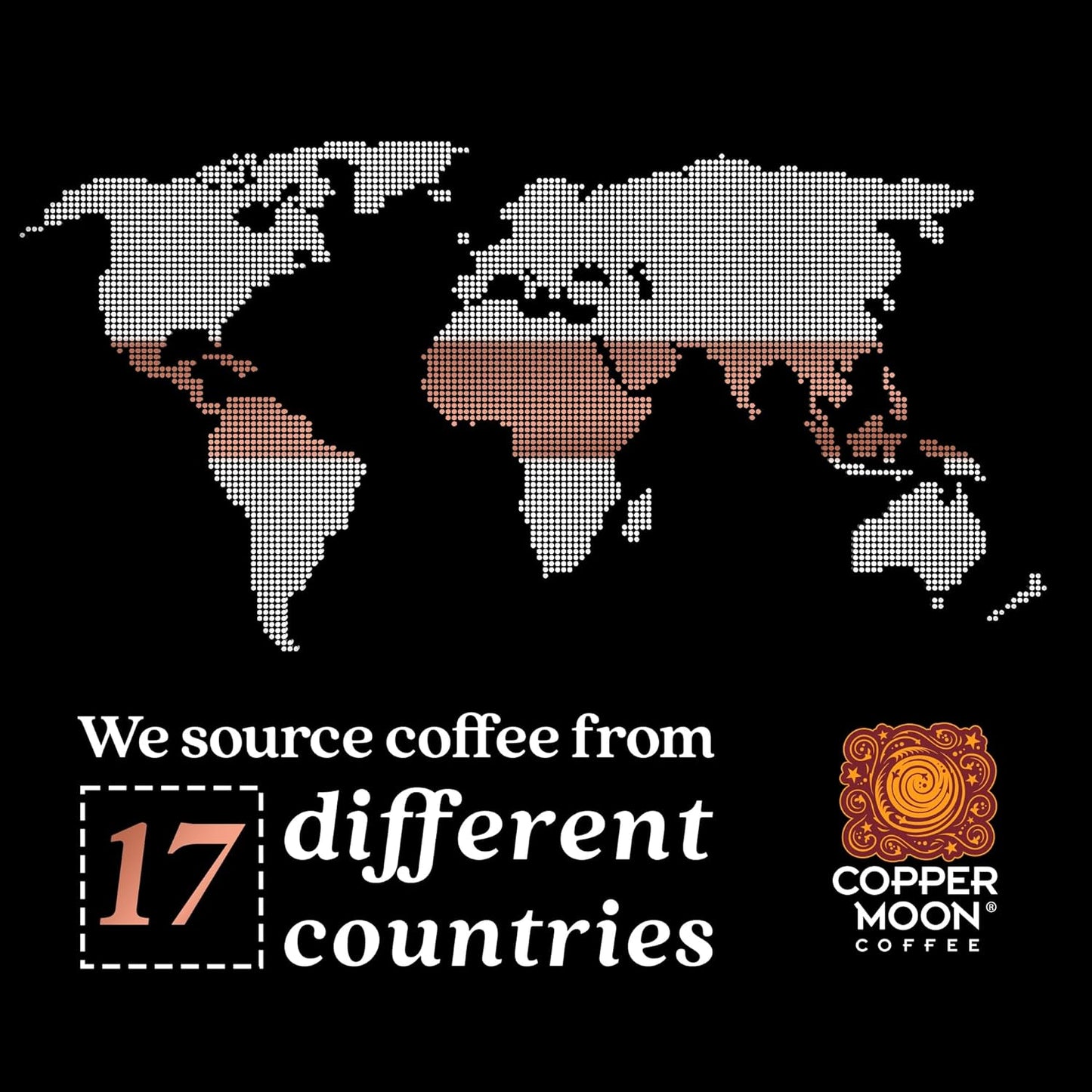 Copper Moon Single Serve Coffee Pods for Keurig K-Cup Brewers, Dark Roast, Dark Sky Blend, 36 Count