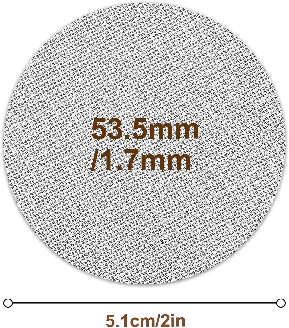 53.5mm Puck Screen &amp; Food-Grade Silicone Puck Screen Holder
