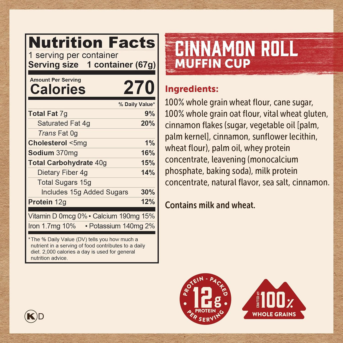 Kodiak Cakes Minute Muffins