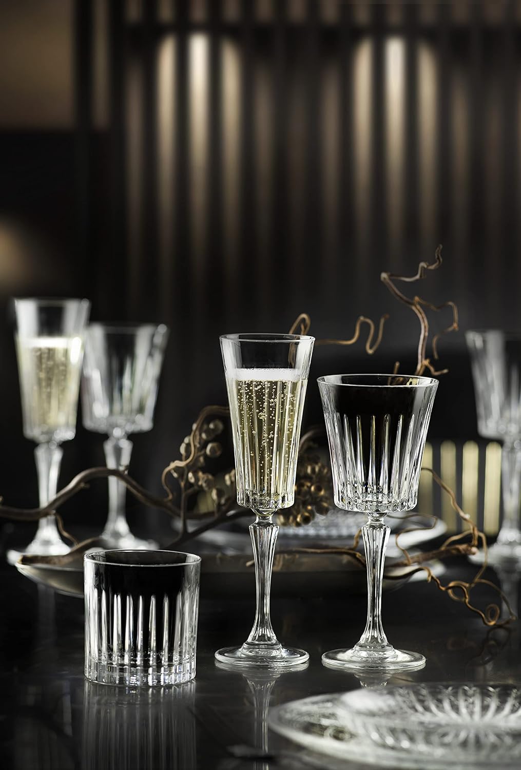 Barski Shot Glass - Set of 6 - Glasses - Crystal Glass - Beautifully Designed - Use it for - Shot - Vodka - Liquor - Cordial - Each Glass is 2.6 oz Made in Europe