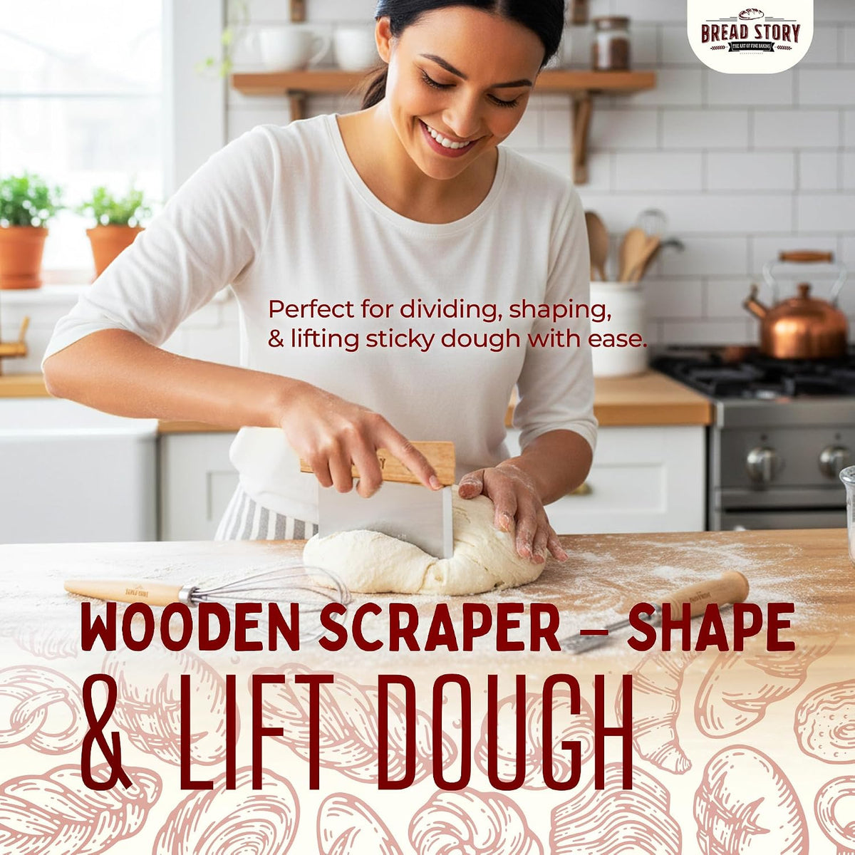 Danish Dough Whisk Set