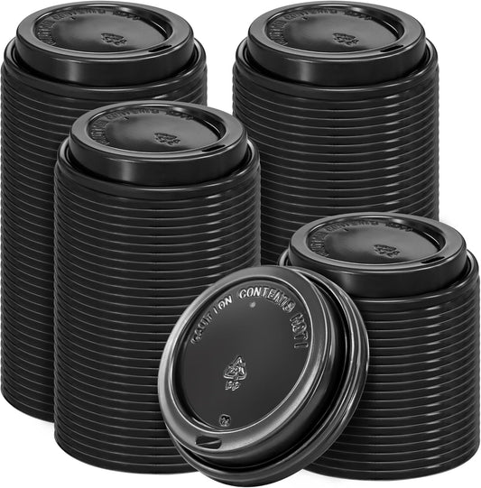 240 Pack Disposable Coffee Cup lids, 3.54'' Leak-Proof Disposable Plastic Cup Lids for 10, 12, 16, 20oz Paper Cups, Hot/Cold