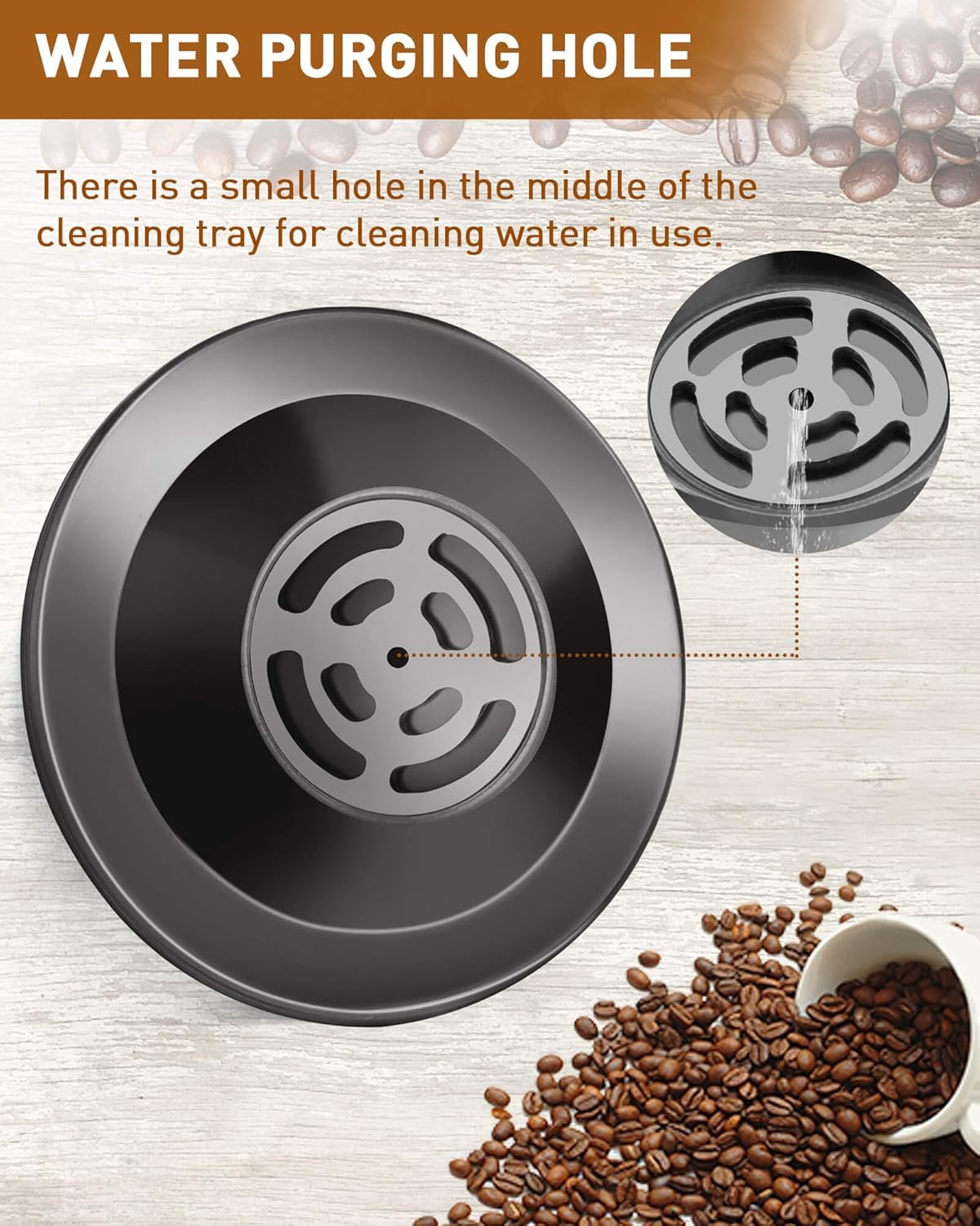 SONGTIY 2PCS Espresso Cleaning Disc, 54mm Silicon Backflush Disc for Select Breville Espresso Machines, Breville Accessories Compatible with BES810BSS, BES840XL, BES878BSS, BES880, BES870XL