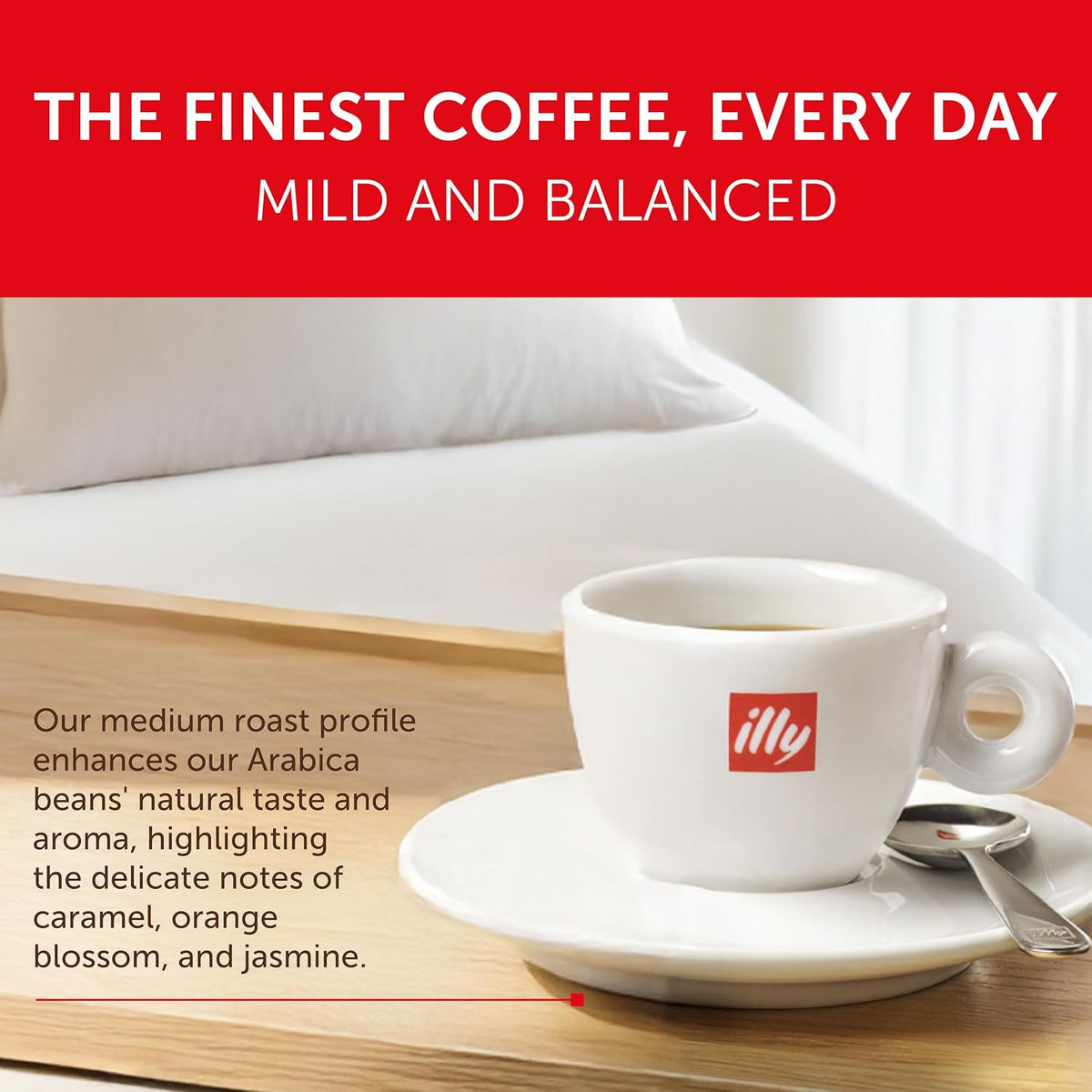 illy Ground Espresso Coffee, Classico Medium Roast, 8.8oz, 6 Pack | 100% Arabica, Premium Italian Coffee, Pre-Ground for Espresso Machines
