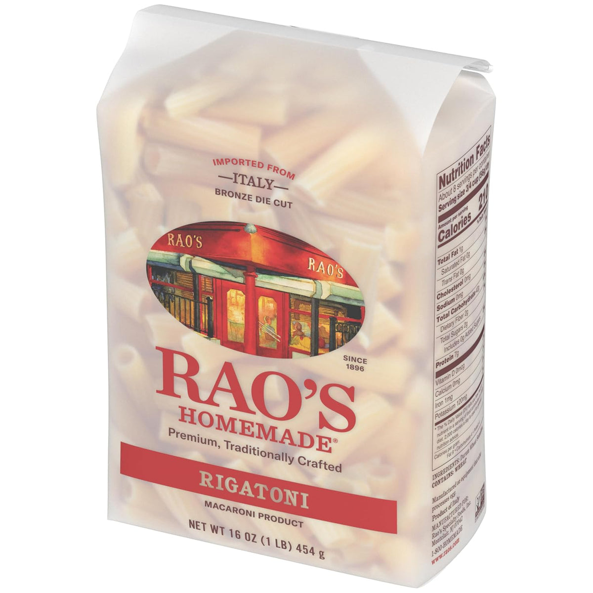 Rao's Homemade Rigatoni Pasta