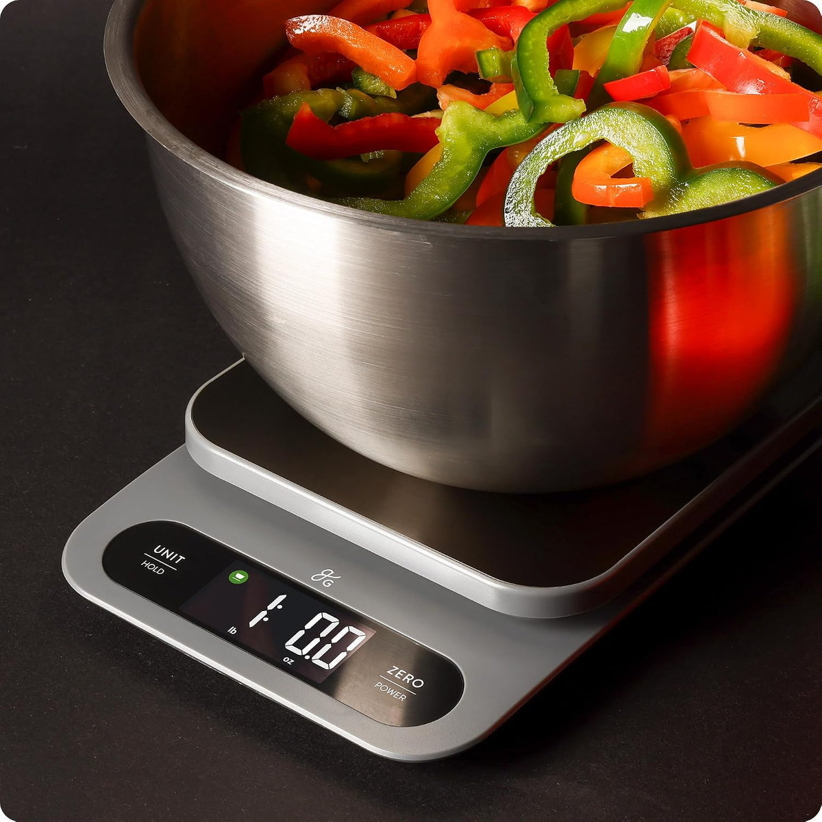 Greater Goods Digital Food Scale for Kitchen &amp; Baking, 22lb High Capacity