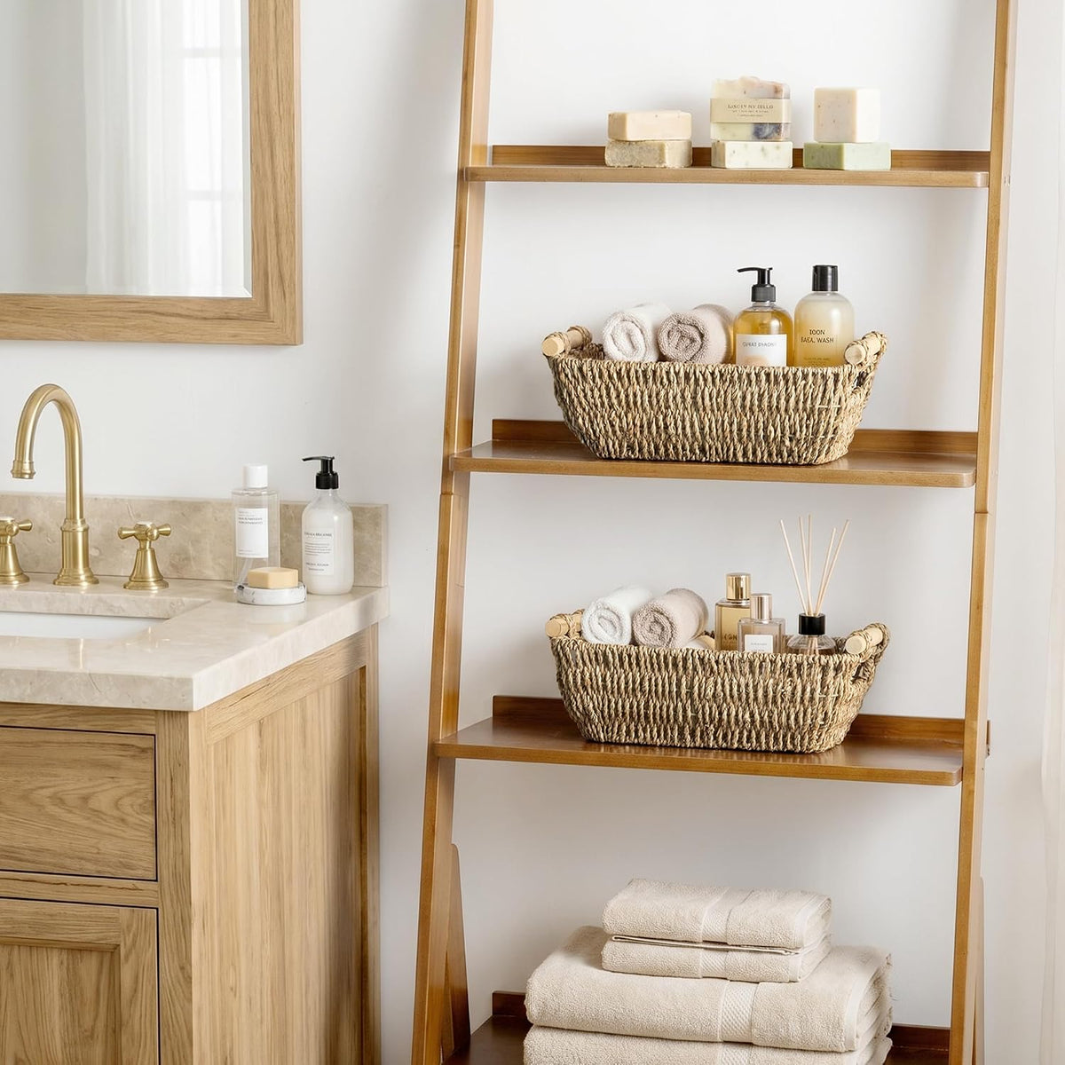 StorageWorks Small Wicker Baskets for Organizing