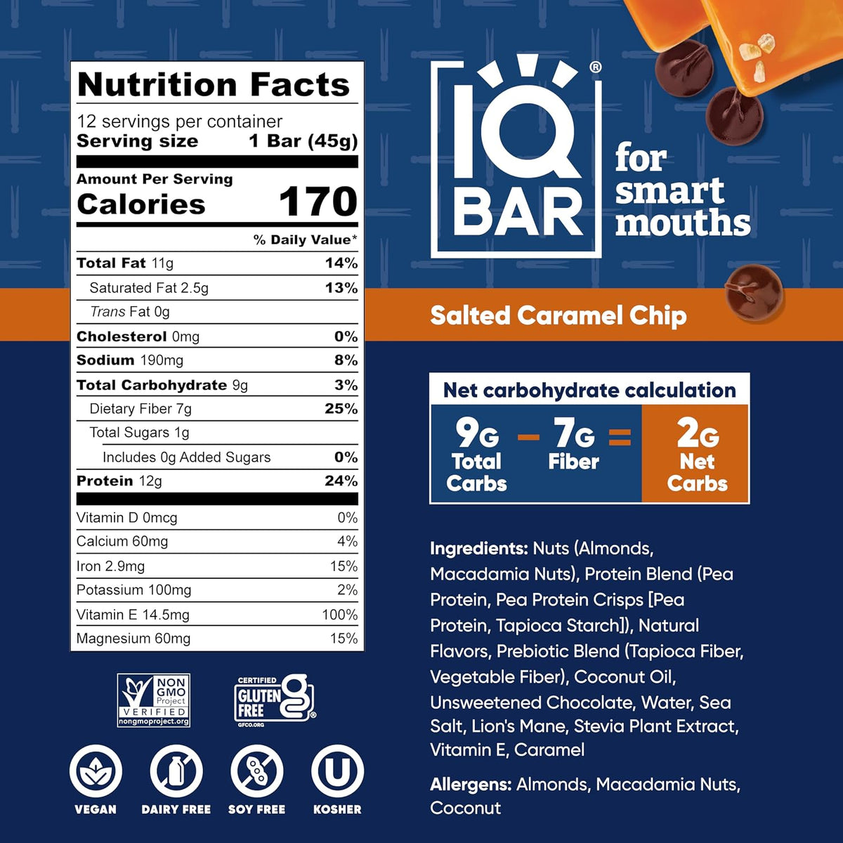 IQBAR Clean High Protein Bars