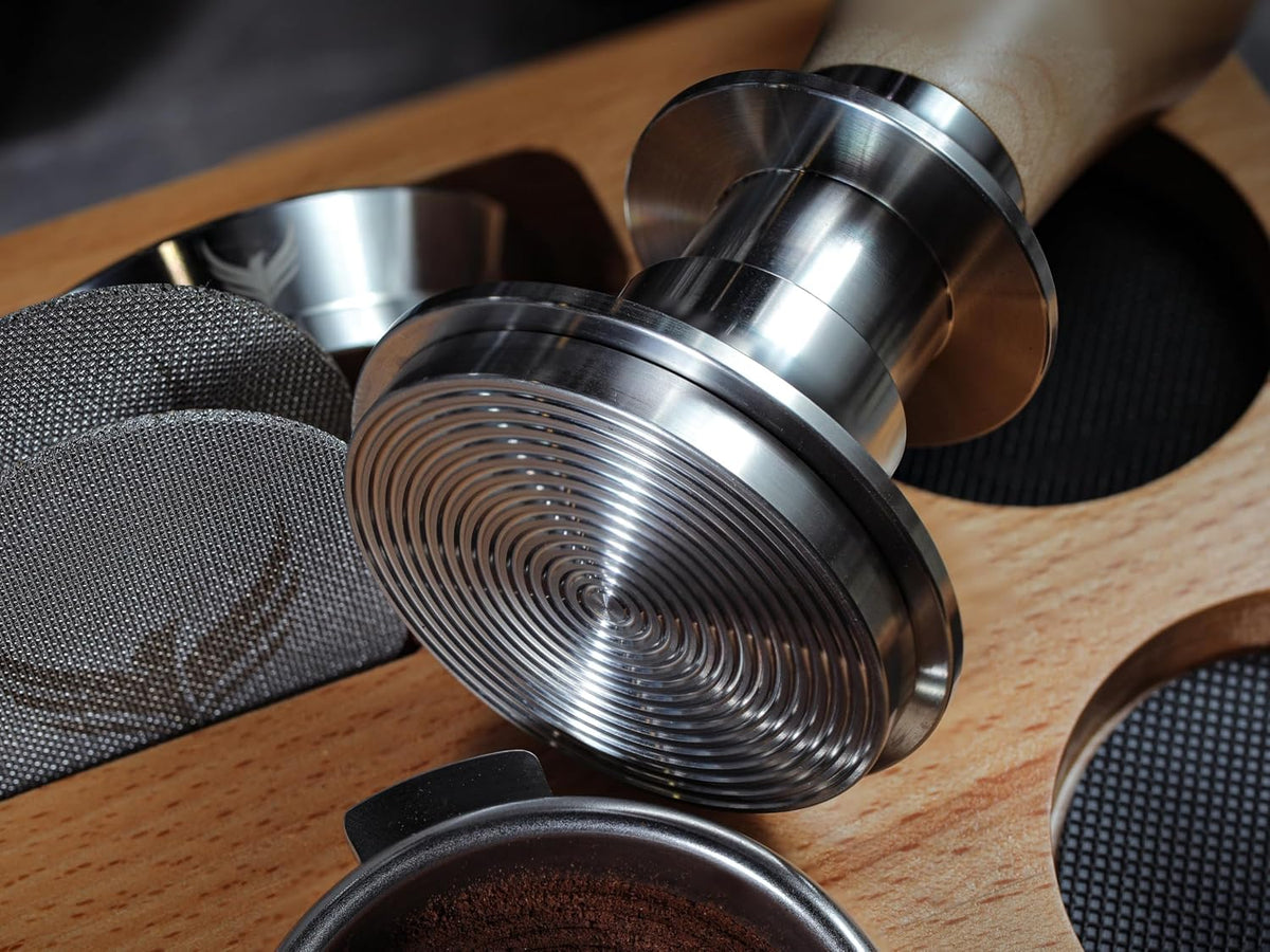 Tamper 58mm Auto-Leveling Calibrated Spring Loaded Design