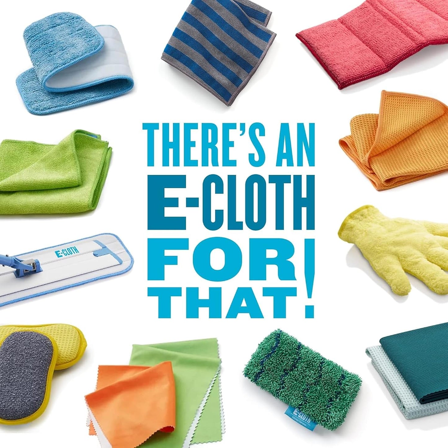E-Cloth Reusable Paper Towels Replacement Cloths - 4 Count