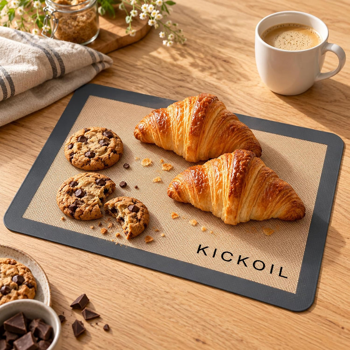 Silicone Baking Mats Set of 3