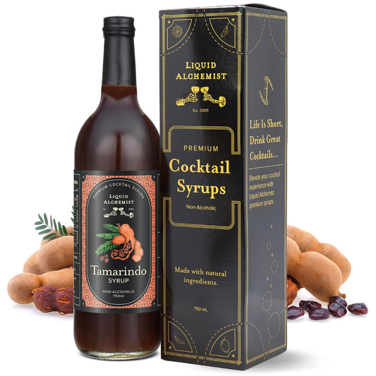 Liquid Alchemist Tamarind Syrup for Cocktails, Made with Real Ingredients | 25.4oz, 1 Pack