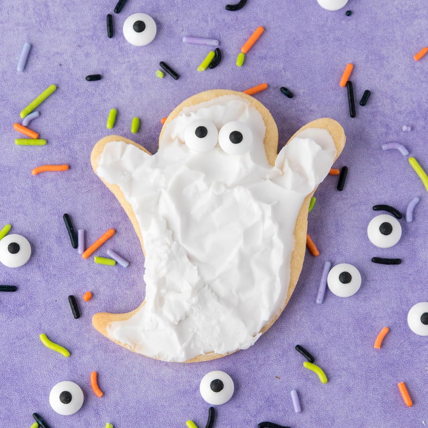 Sweets Indeed Halloween Cookie Cutters 3 Pack with Sprinkles, 2.25 ounces