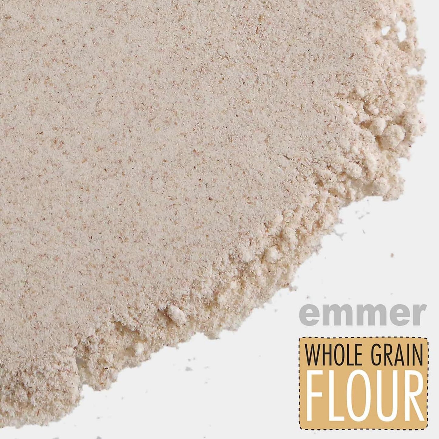 Doves Farm Organic Stoneground Wholemeal Emmer Flour 2.2 lb (1 kg) - High Protein Ancient Grain Emmer Whole Wheat, British Baking Flour for Breads &amp; Cakes, Kosher &amp; Vegan, Imported from UK