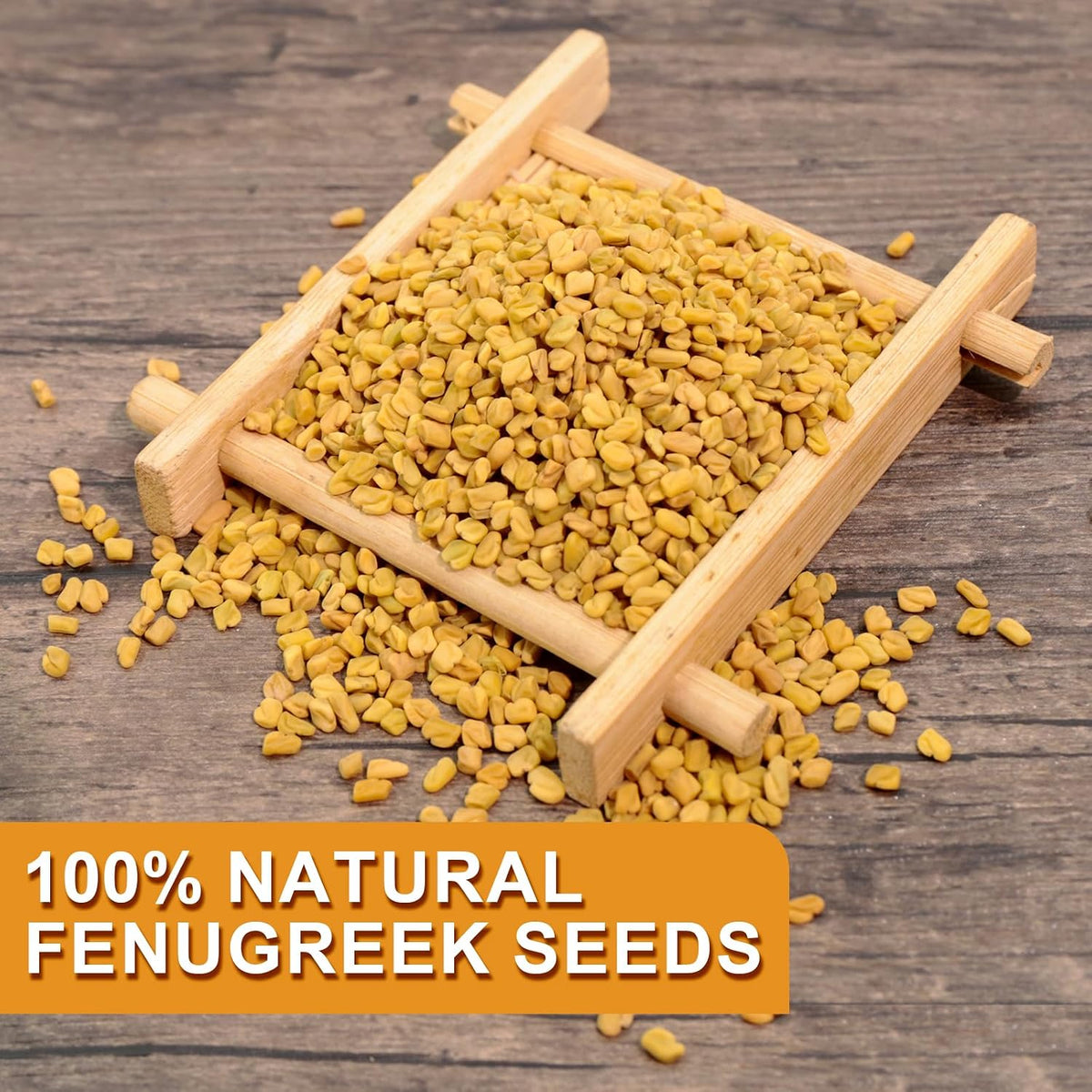 FullChea Fenugreek Seed Tea Bags, 40 Counts, Fenogreco en Semillas | Non-GMO, Caffeine-Free, Methi Seeds, Supports Digestion, No Additives, Resealable Pouch