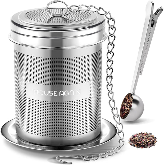 HOUSE AGAIN Large Tea Infuser with Scoop