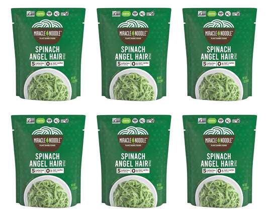 Miracle Noodle Ready to Eat Spinach Angel Hair Pasta