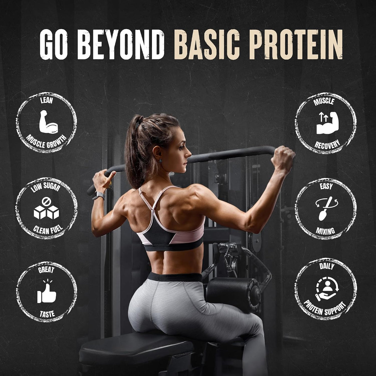 Animal 100% Whey Protein Powder, 20G High Protein | Chocolate 4LB | Pre &amp; Post Workout Meal Replacement with BCAAs | Build Strength, Muscle &amp; Recover Faster | Low Carb, Low Sugar, Great Taste