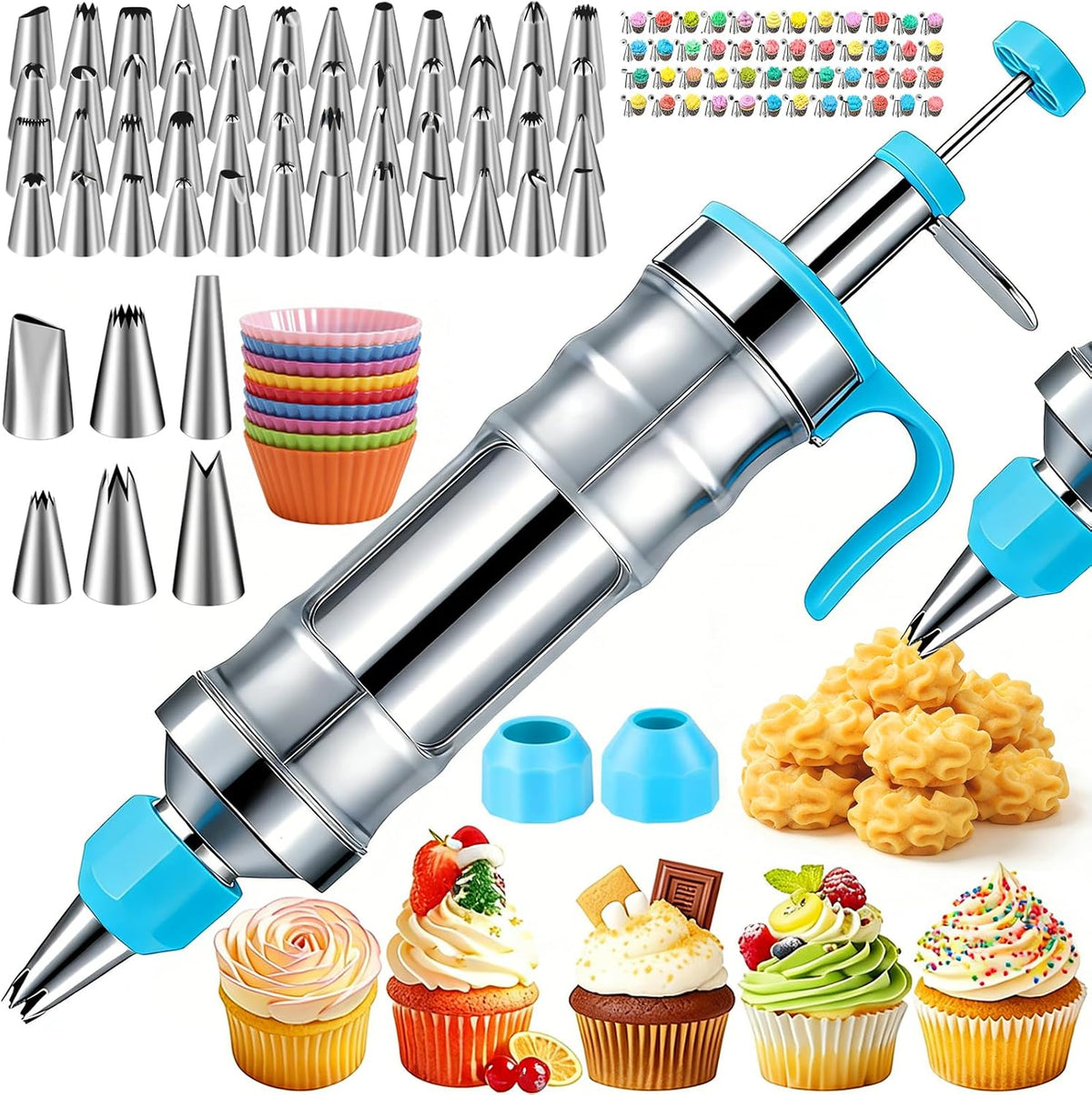 Suuker Dessert Decorating Syringe Set