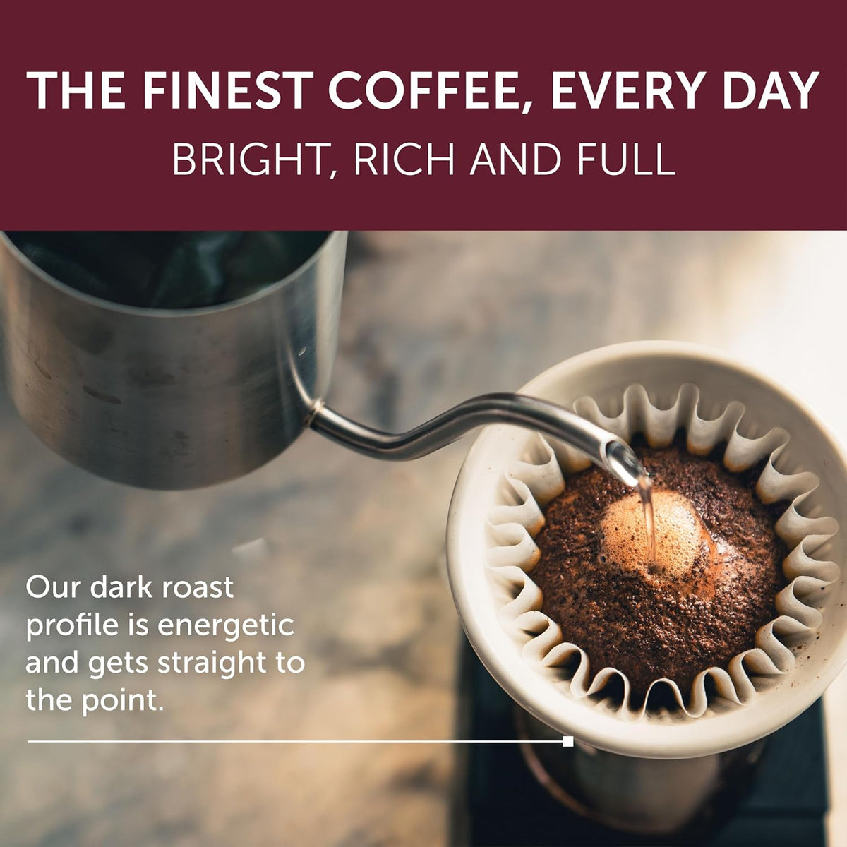 illy Ground Drip Coffee, Intenso Dark Roast, 8.8 oz, 6 Pack | 100% Arabica, Premium Italian Coffee, Pre-Ground for Drip Brewers