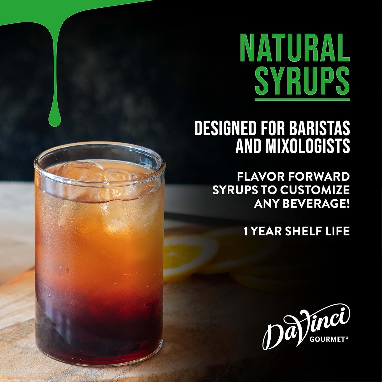 DaVinci Gourmet Grenadine Syrup, 25.4 Fluid Ounces (Pack of 1)