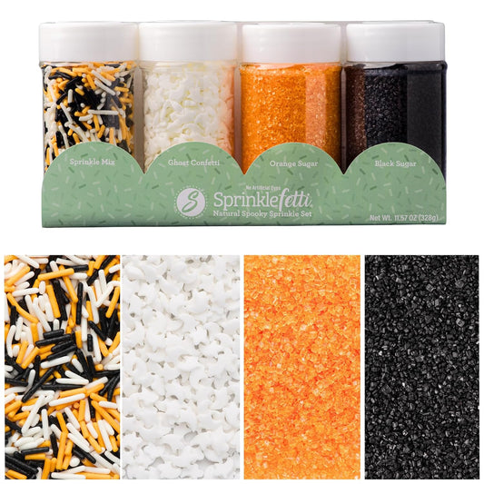 Sweets Indeed Dye Free Sprinkles, Edible Sprinkle Mix, Perfect for Cake Decorations, Baking, Ice Cream, Cookies, Cupcake