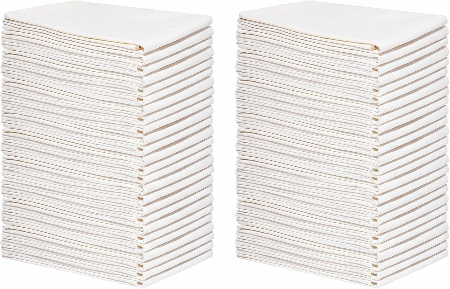 Wholesale Flour Sack Kitchen Towels – 50 Pack, Unbleached, All-Natural 100% Cotton Bulk Flour Sack Towels – Toxic-Free and Dye-Free - Extra Large Size 27”x27” (Natural – 50 Pack)