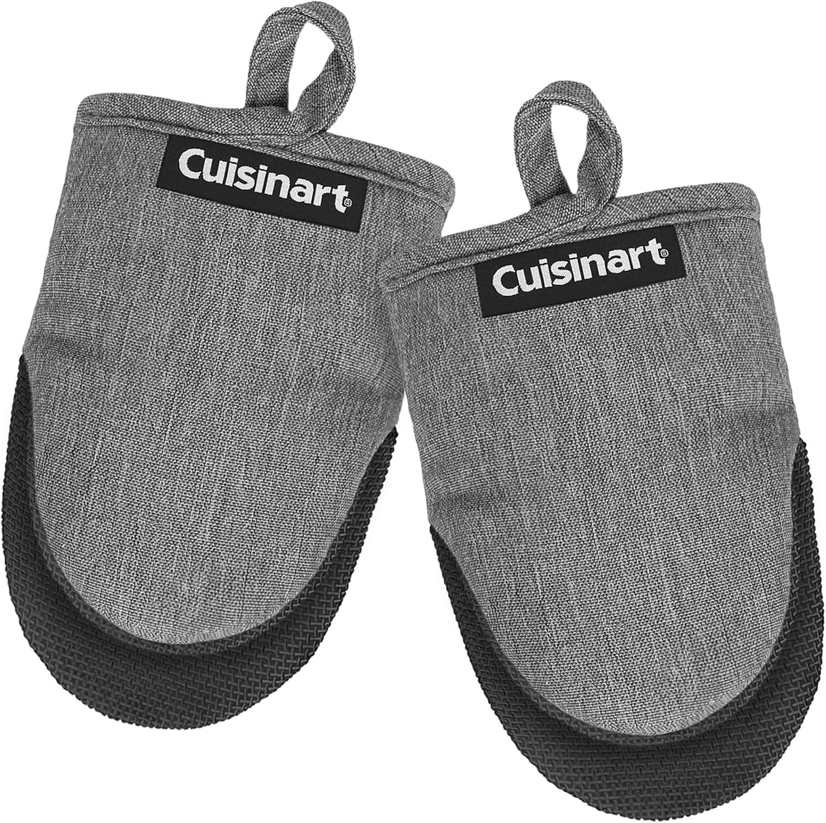 Cuisinart Mini Oven Mitts, 2-Pack, Neoprene Grip, Heat Resistant 350F