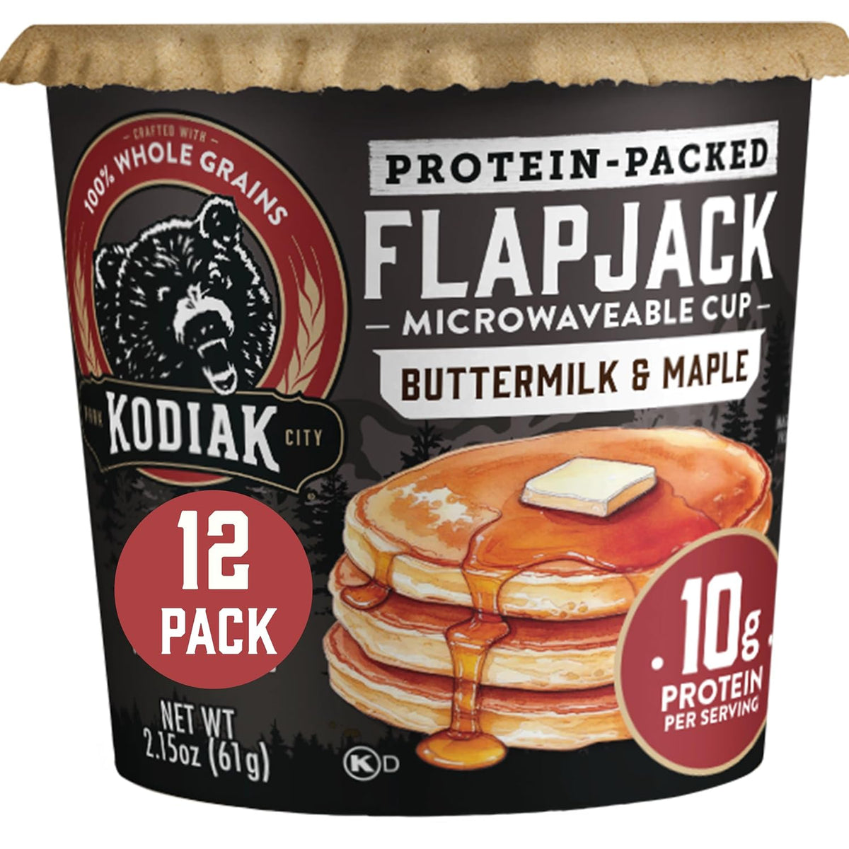 Kodiak Cakes Instant Pancake & Flapjack Cups