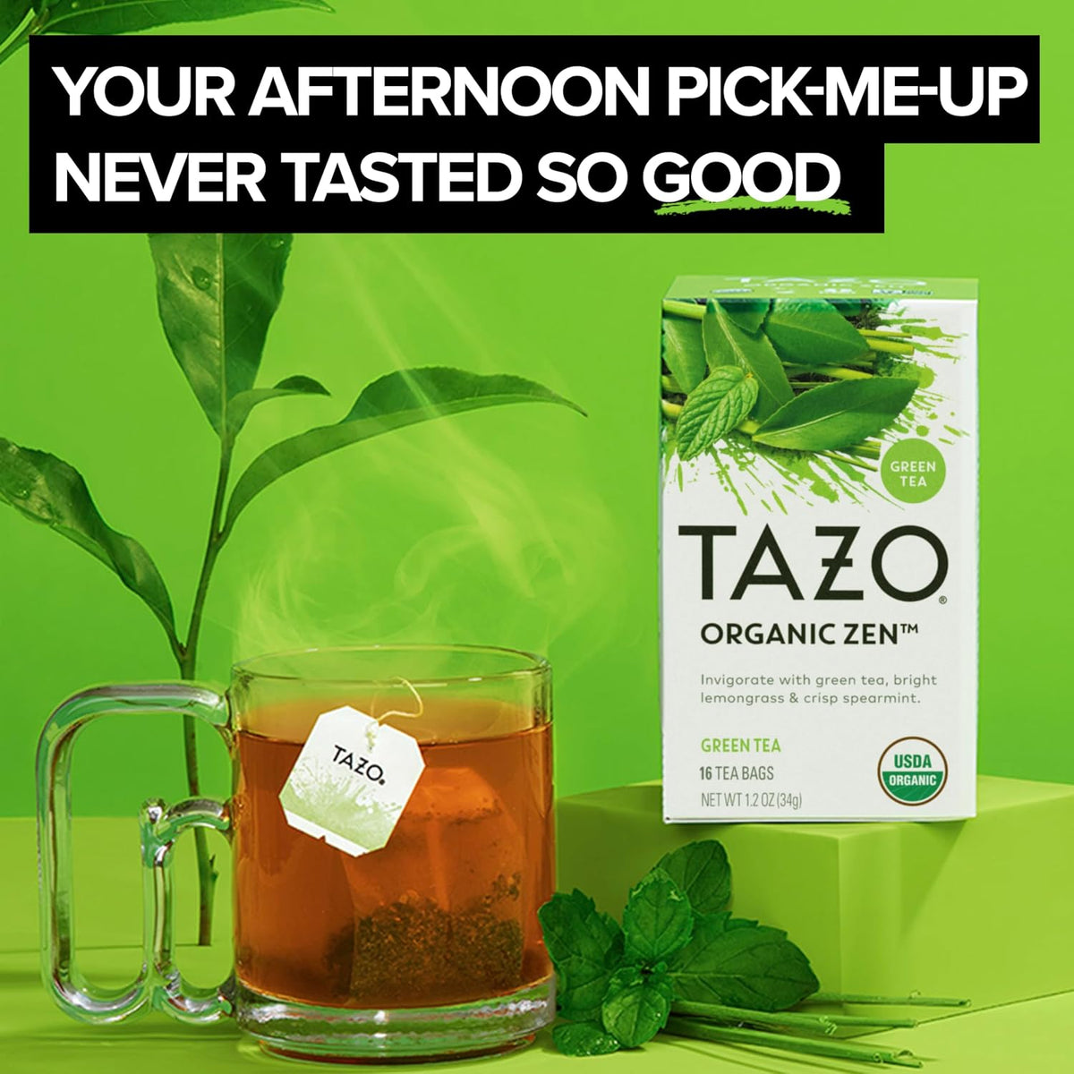 TAZO Organic Zen Green Tea